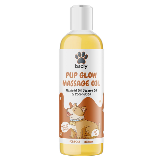 bscly Pup Glow Massage Oil — BSCLY